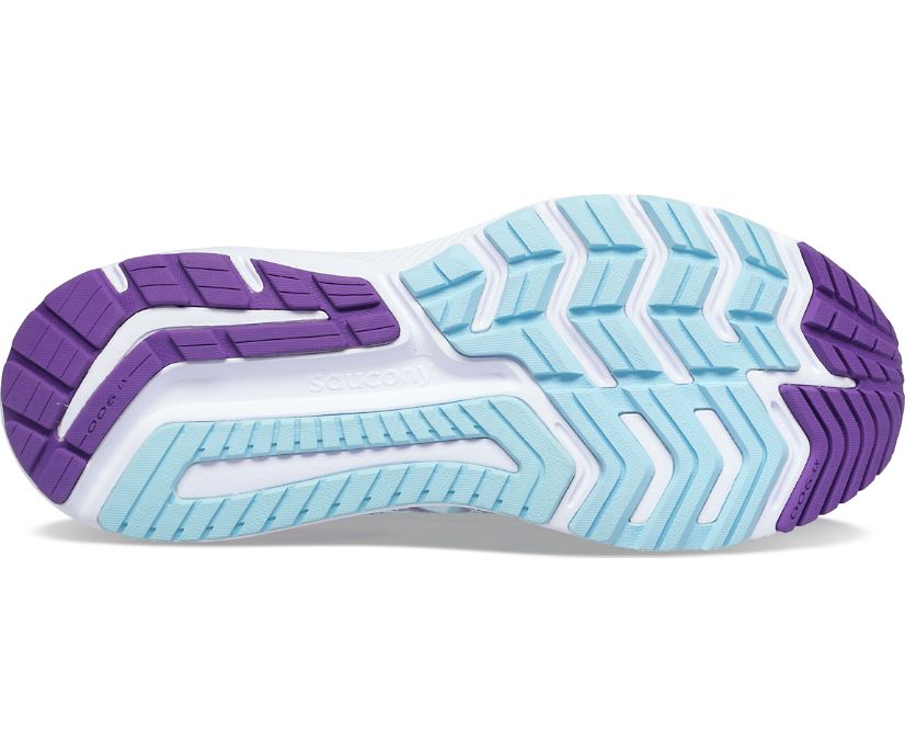 Saucony Omni 20 Women's Running Shoes Turquoise / Purple | Canada 181NWYB